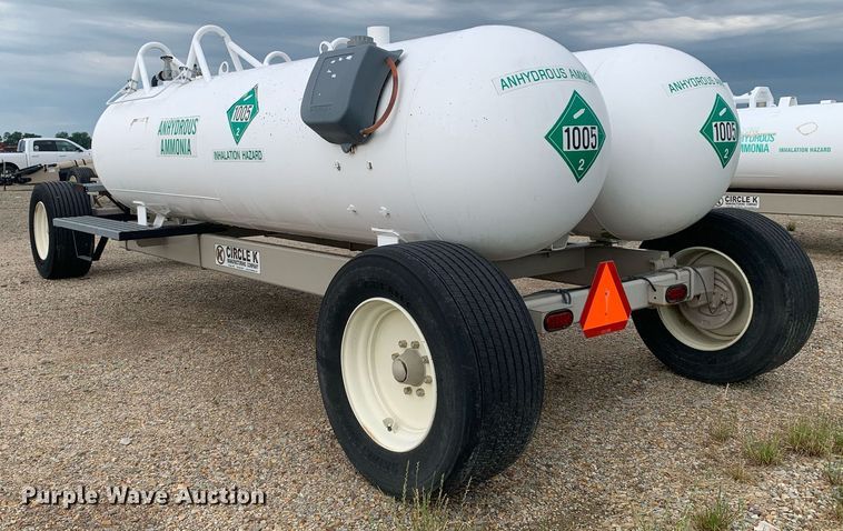 image for item DK7753 2016 Circle K CS  NH3 tank trailer