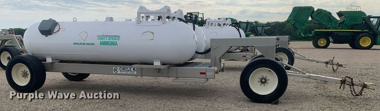 image for item DK7754 2014 Circle K CS  NH3 tank trailer