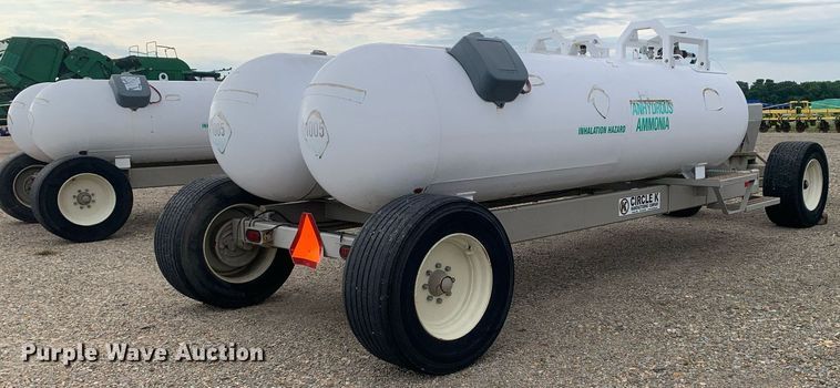 image for item DK7754 2014 Circle K CS  NH3 tank trailer