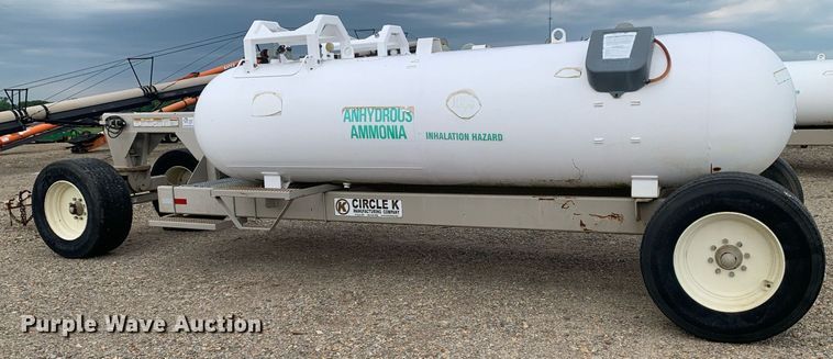 image for item DK7754 2014 Circle K CS  NH3 tank trailer