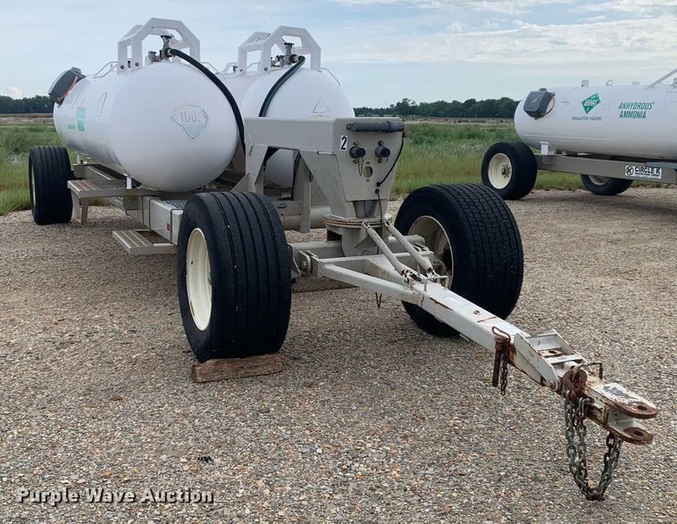 image for item DK7755 2014 Circle K CS  NH3 tank trailer