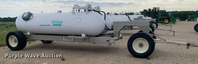 image for item DK7755 2014 Circle K CS  NH3 tank trailer