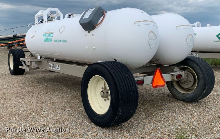 image for item DK7755 2014 Circle K CS  NH3 tank trailer