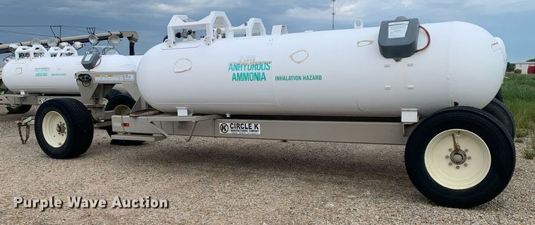 image for item DK7755 2014 Circle K CS  NH3 tank trailer