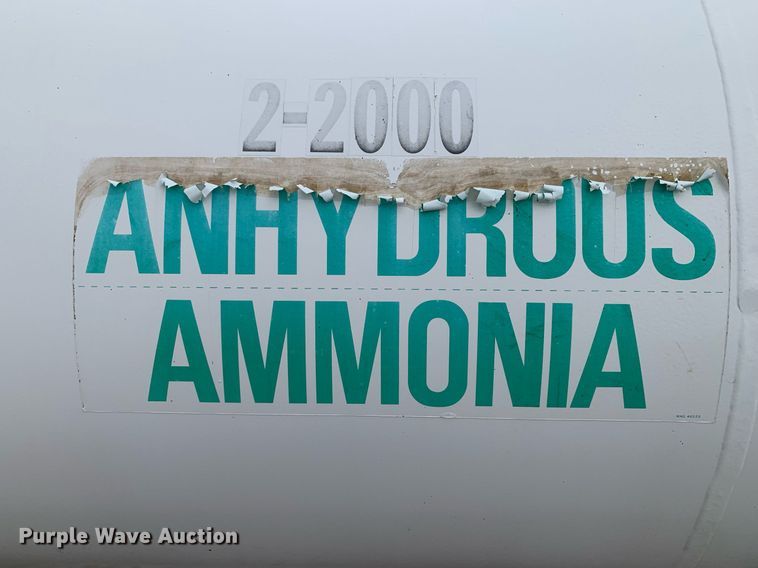 image for item DK7755 2014 Circle K CS  NH3 tank trailer