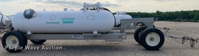 image for item DK7756 2014 Circle K CS  NH3 tank trailer