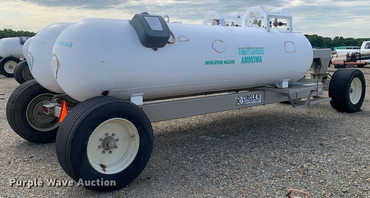 image for item DK7756 2014 Circle K CS  NH3 tank trailer