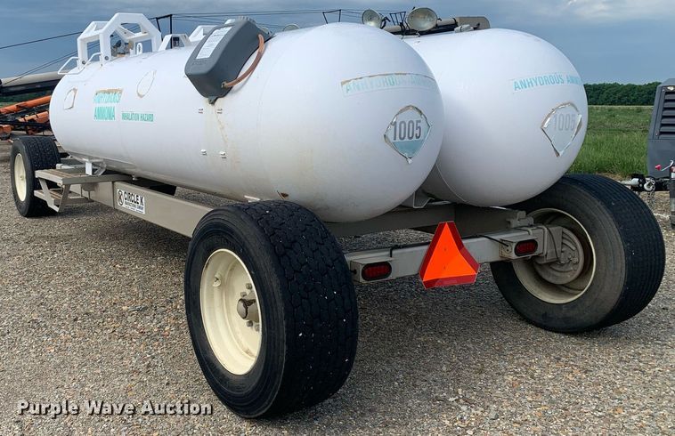 image for item DK7756 2014 Circle K CS  NH3 tank trailer