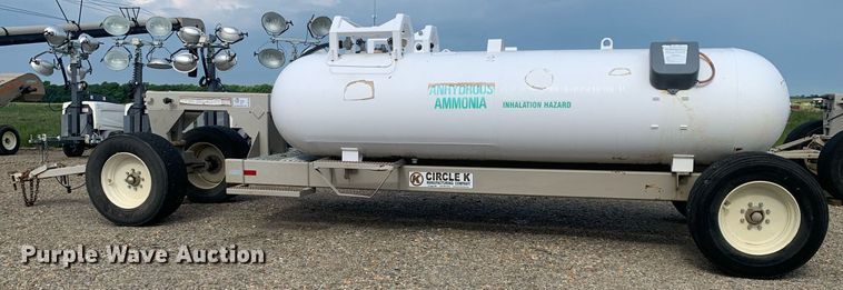 image for item DK7756 2014 Circle K CS  NH3 tank trailer