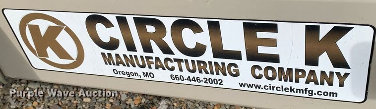 image for item DK7756 2014 Circle K CS  NH3 tank trailer