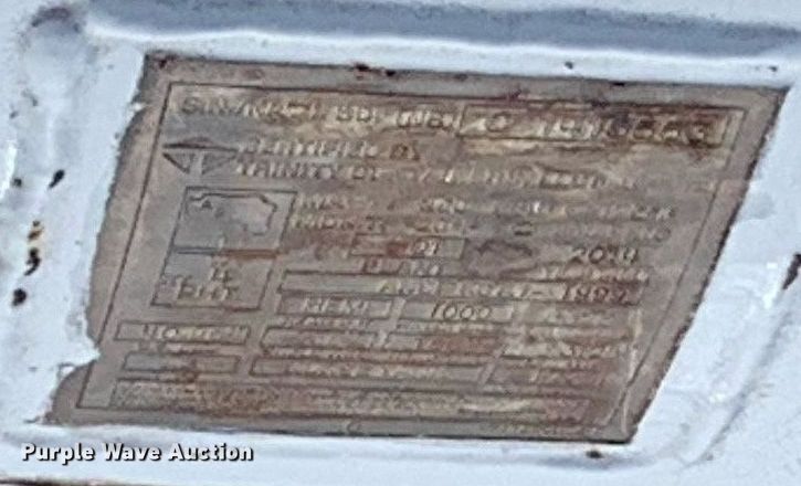 image for item DK7756 2014 Circle K CS  NH3 tank trailer