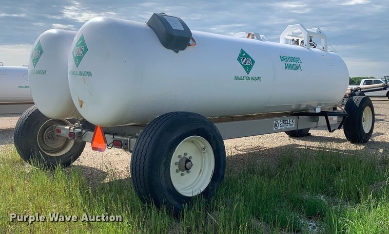 image for item DK7757 2015 Circle K CS  NH3 tank trailer