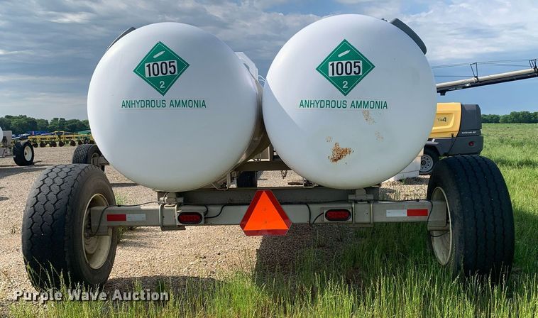 image for item DK7757 2015 Circle K CS  NH3 tank trailer