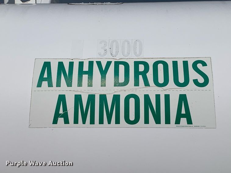 image for item DK7757 2015 Circle K CS  NH3 tank trailer