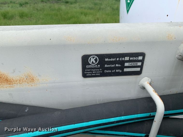 image for item DK7757 2015 Circle K CS  NH3 tank trailer