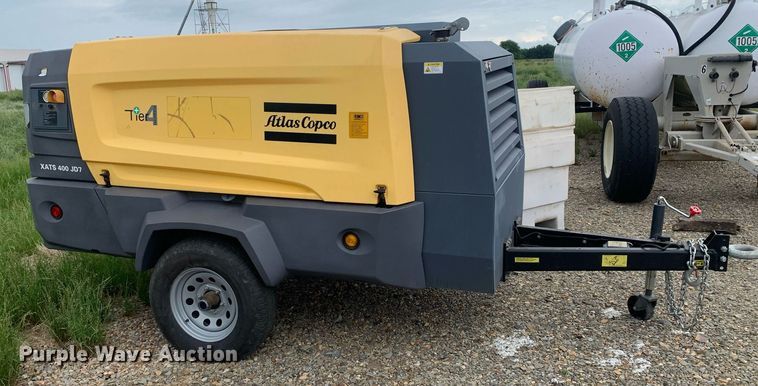 image for item DK7758 2016 Atlas Copco XATS400PE JD71T4 EB  air compressor