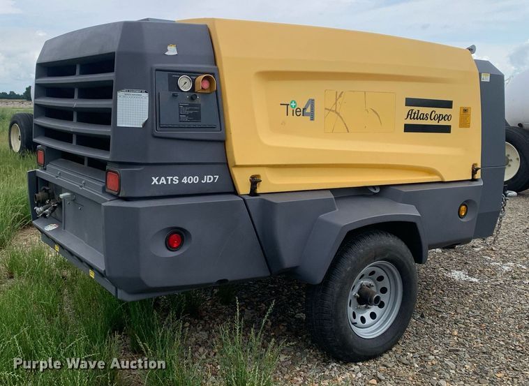 image for item DK7758 2016 Atlas Copco XATS400PE JD71T4 EB  air compressor