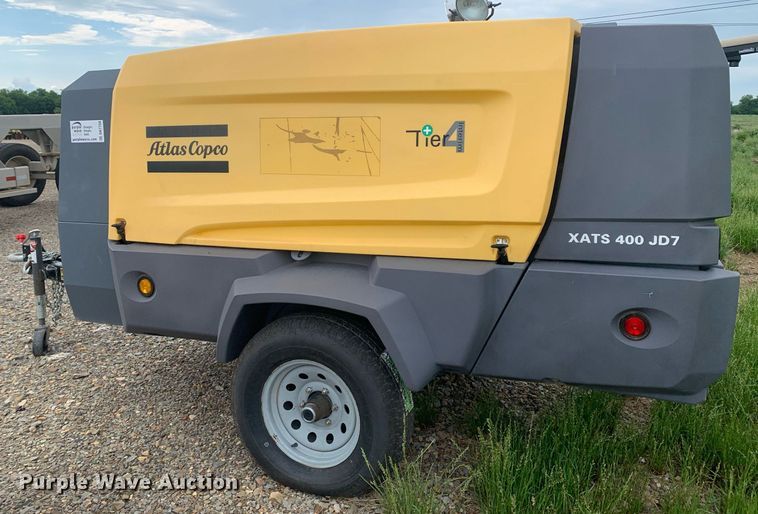 image for item DK7758 2016 Atlas Copco XATS400PE JD71T4 EB  air compressor