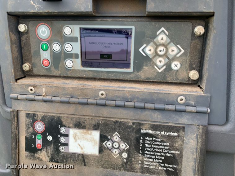 image for item DK7758 2016 Atlas Copco XATS400PE JD71T4 EB  air compressor