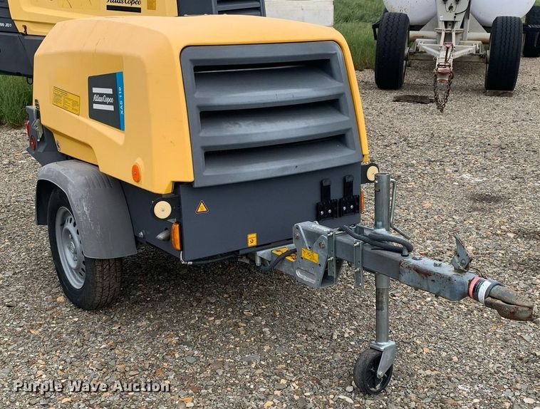 image for item DK7759 2017 Atlas Copco XAS110  air compressor