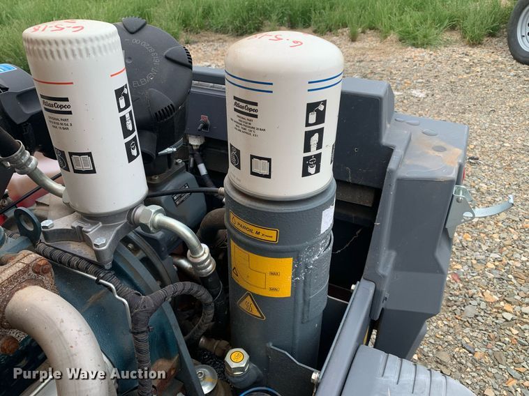 image for item DK7759 2017 Atlas Copco XAS110  air compressor