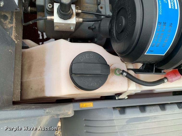 image for item DK7759 2017 Atlas Copco XAS110  air compressor