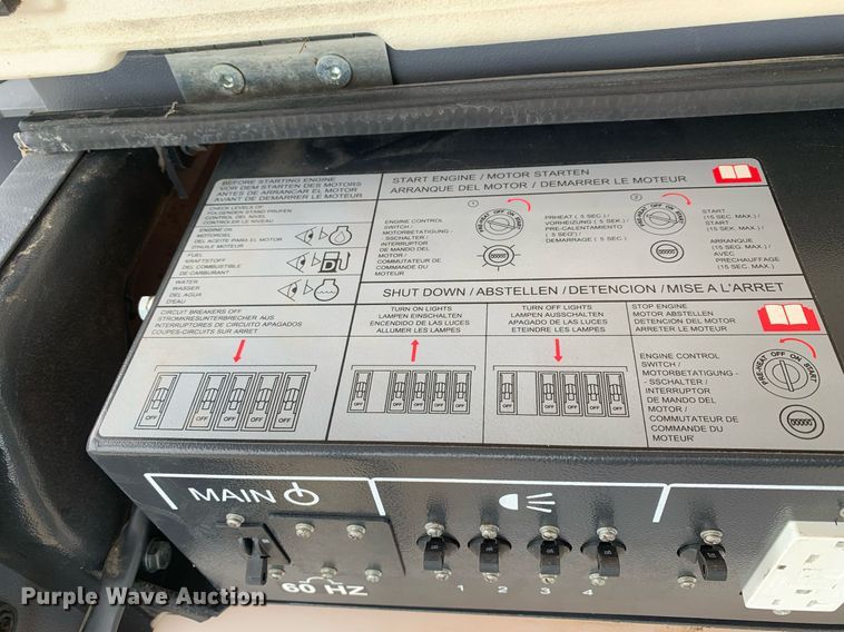 image for item DK7761 2017 Atlas Copco V4  light plant