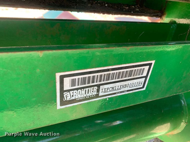 image for item DK7775 Frontier CM11  cotton module handler