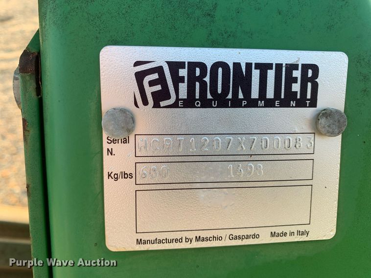 image for item DK7779 Frontier RT1207  rototiller