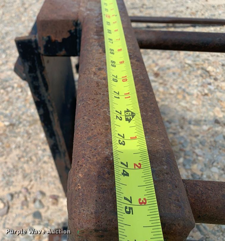 image for item DK7788 44"L skid steer bale spear