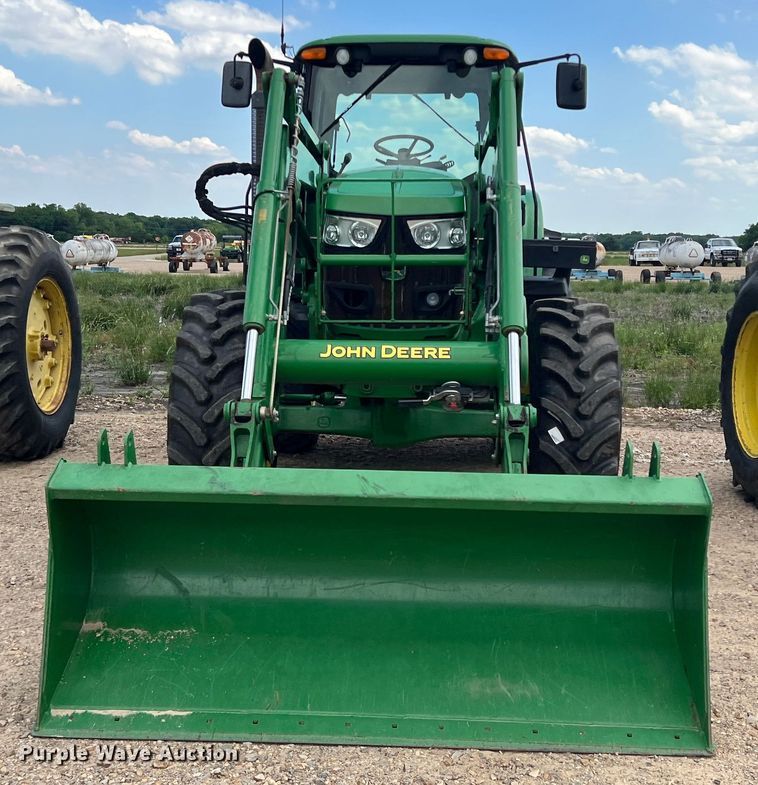 image for item DK7791 2015 John Deere 6150M  MFWD tractor