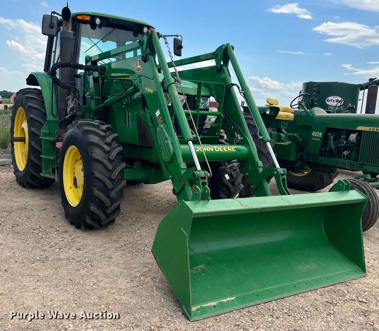 image for item DK7791 2015 John Deere 6150M  MFWD tractor