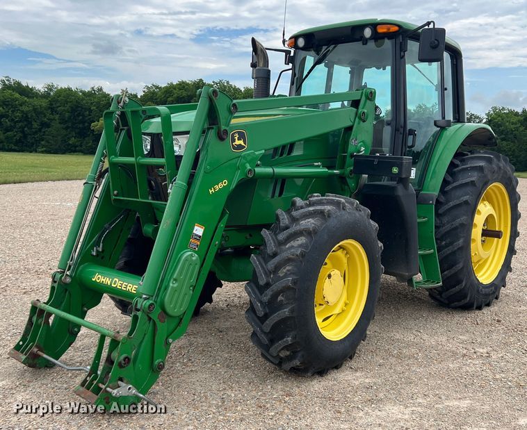 image for item DK7791 2015 John Deere 6150M  MFWD tractor