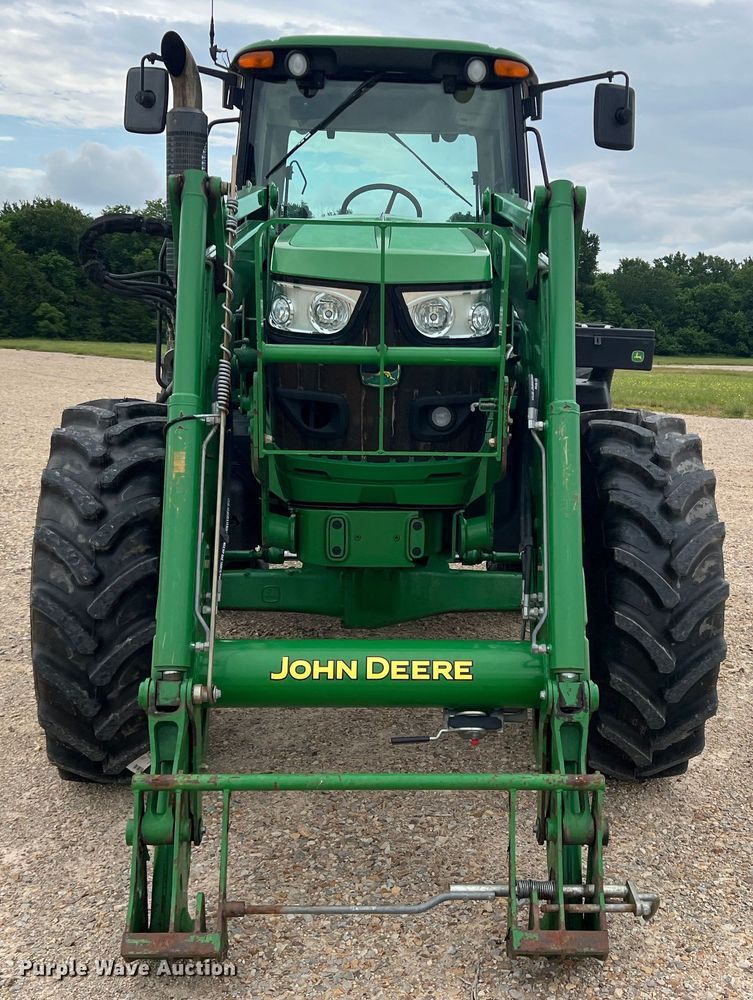 image for item DK7791 2015 John Deere 6150M  MFWD tractor