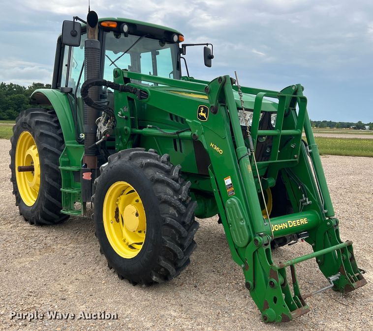 image for item DK7791 2015 John Deere 6150M  MFWD tractor