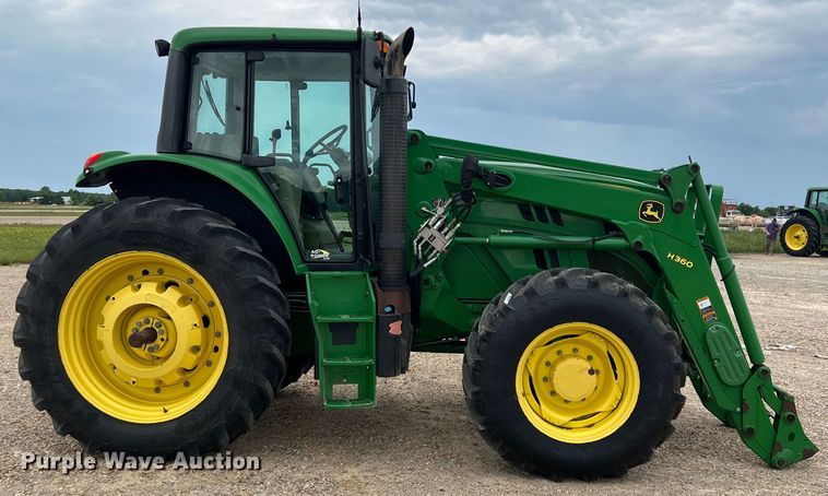 image for item DK7791 2015 John Deere 6150M  MFWD tractor