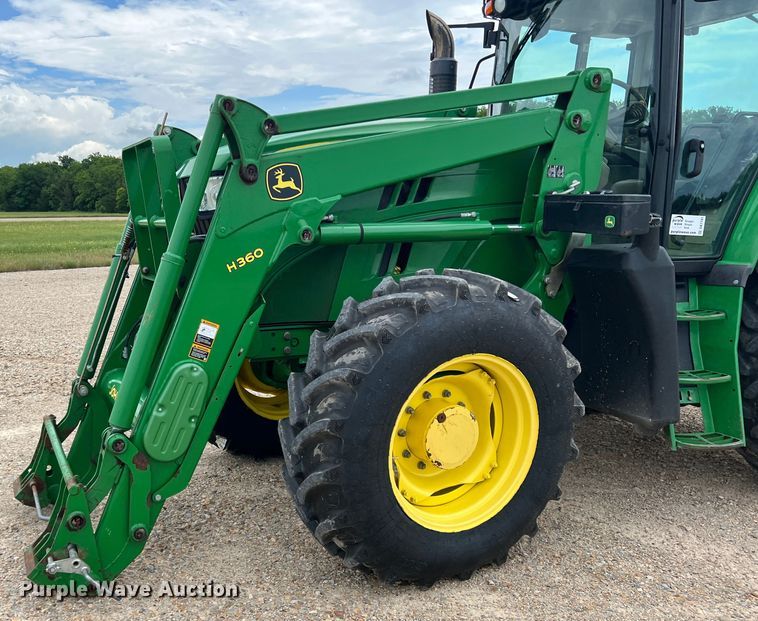 image for item DK7791 2015 John Deere 6150M  MFWD tractor