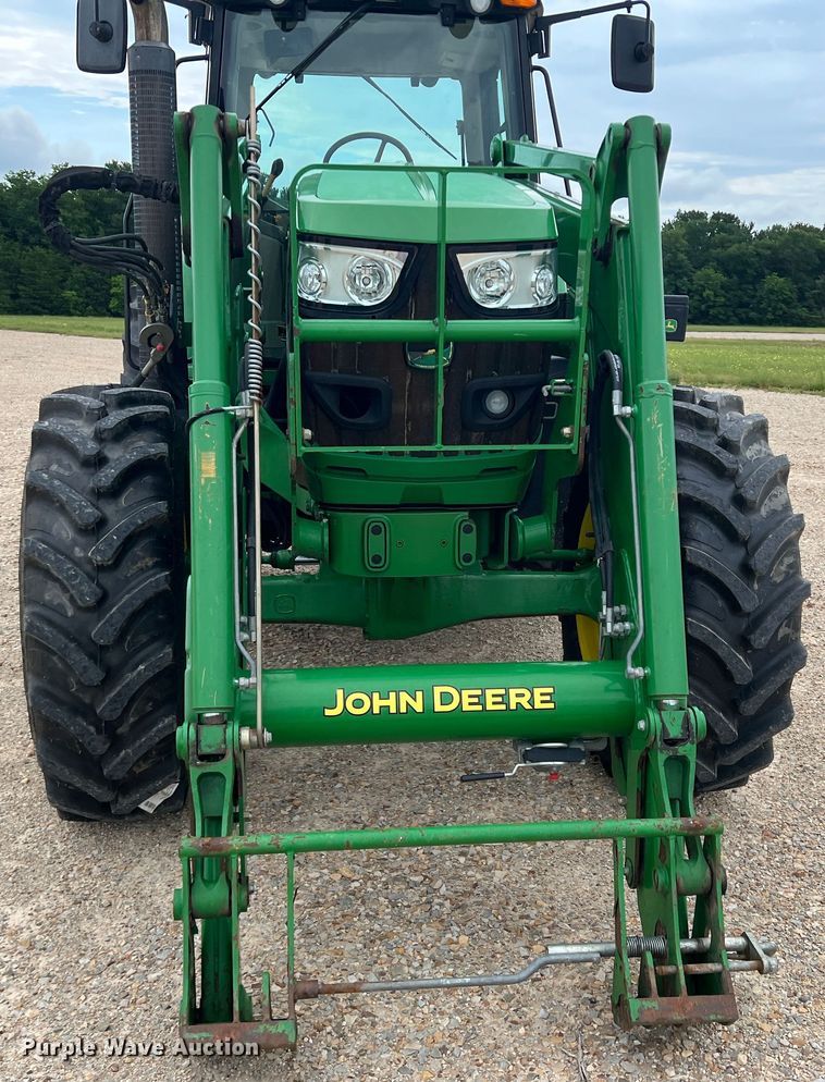 image for item DK7791 2015 John Deere 6150M  MFWD tractor