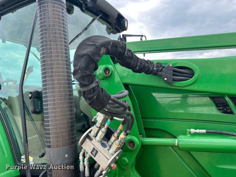 image for item DK7791 2015 John Deere 6150M  MFWD tractor