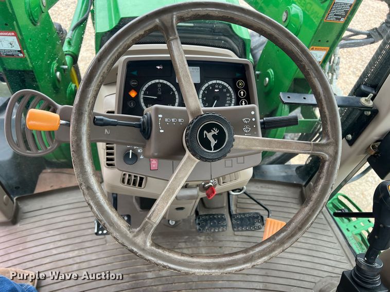 image for item DK7791 2015 John Deere 6150M  MFWD tractor