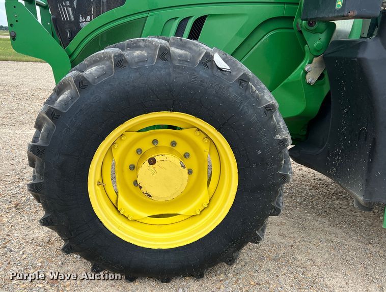 image for item DK7791 2015 John Deere 6150M  MFWD tractor