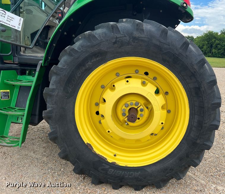 image for item DK7791 2015 John Deere 6150M  MFWD tractor