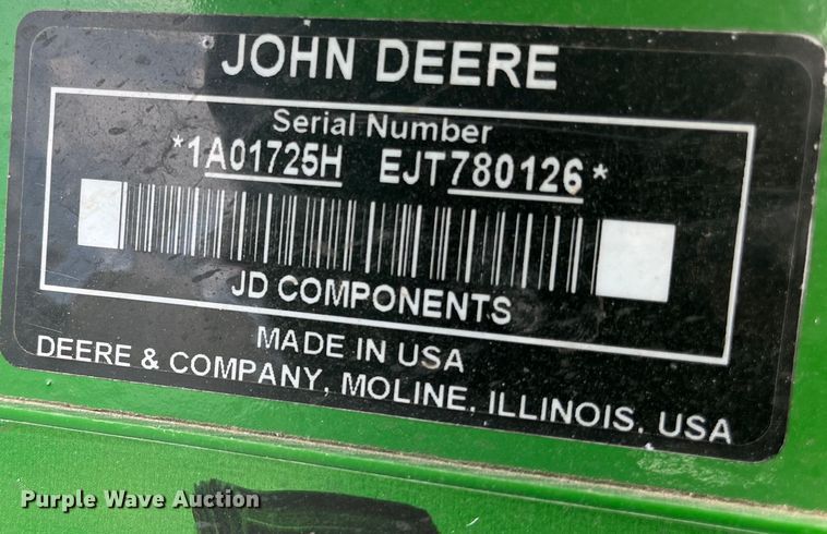 image for item DK7793 2019 John Deere 1725C Exact Emerge  planter