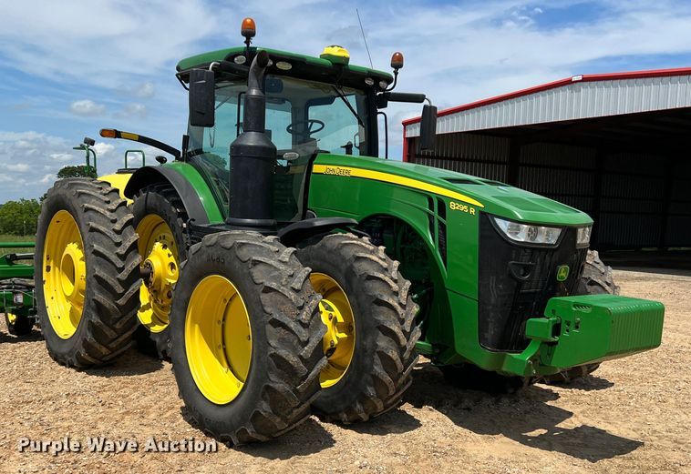 image for item DK7796 2018 John Deere 8295R  MFWD tractor