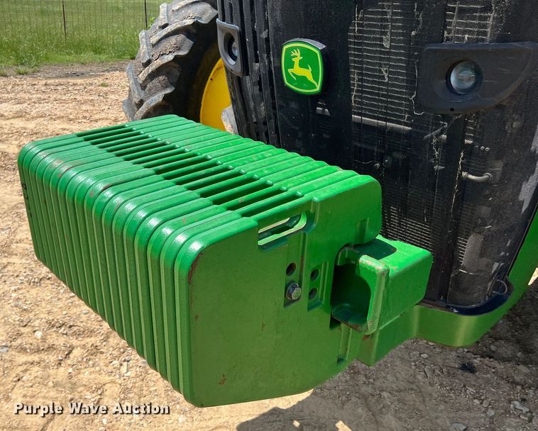 image for item DK7796 2018 John Deere 8295R  MFWD tractor