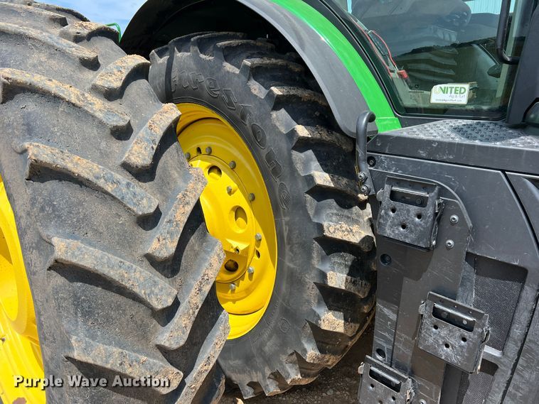 image for item DK7796 2018 John Deere 8295R  MFWD tractor