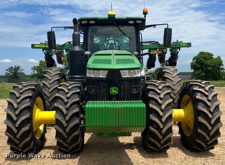 image for item DK7798 2018 John Deere 8400R  MFWD tractor