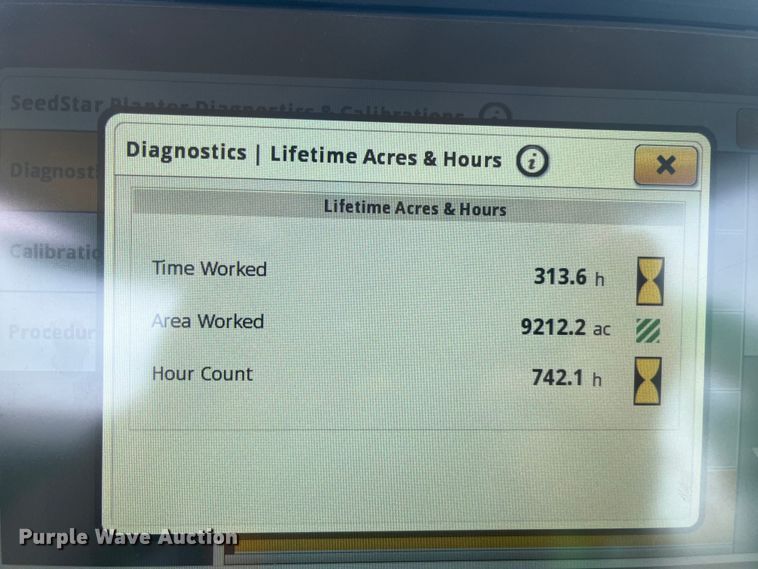 image for item DK7799 2019 John Deere 1725C Exact Emerge  planter