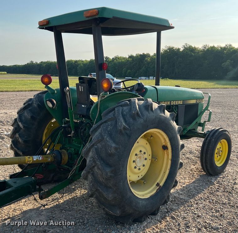 image for item DK7803 1987 John Deere 2155  tractor