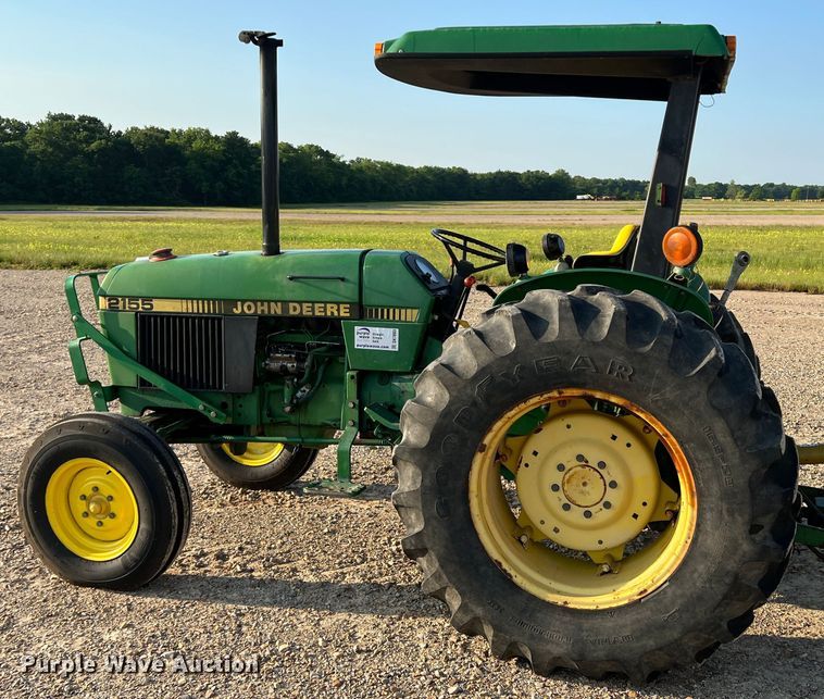 image for item DK7803 1987 John Deere 2155  tractor